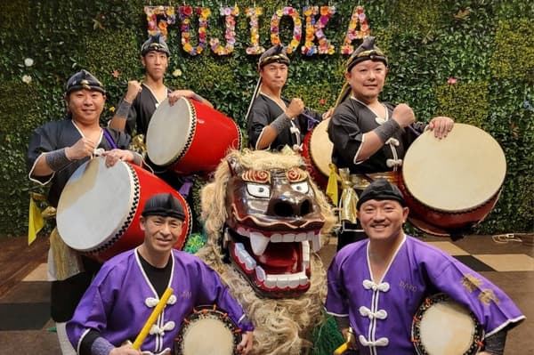 北轻琉球太鼓表演