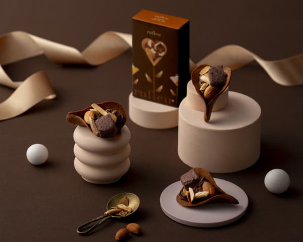 褶皱杏仁巧克力