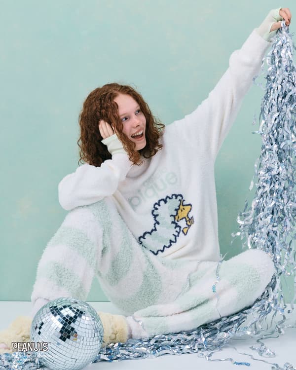 PEANUTS meets GELATO PIQUE knit series