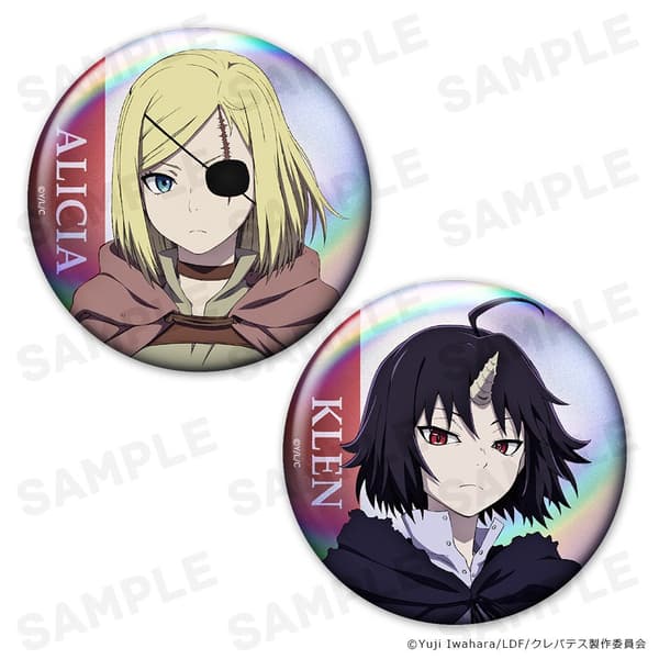Hologram Can Badge 2-Piece Set – Alicia & Kren