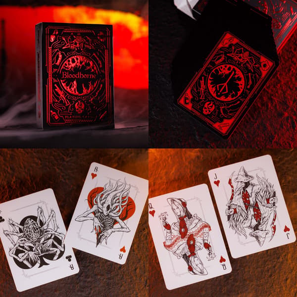 Baraja de cartas de Bloodborne (Edición Sangre)