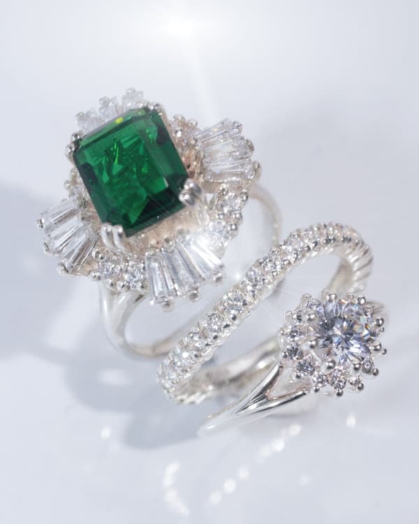 Three-ring set