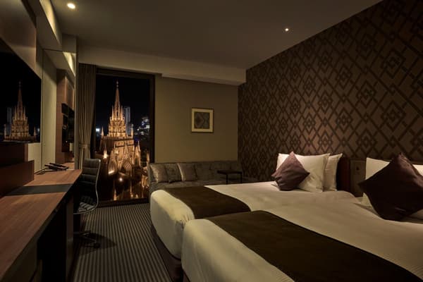 Deluxe Chapel View Twin Room