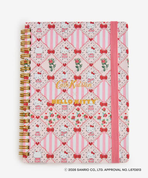 Cath Kidston × Hello Kitty 线圈笔记本 粉色