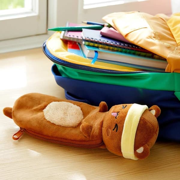 Fluffy notebook (cat and bear)