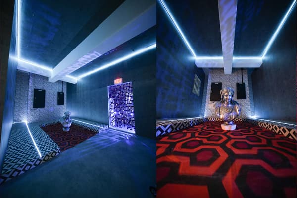 Pintu masuk Cyber Lobby menuju ke Daten BAR