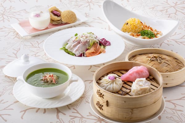 聚景园的春季中餐套餐