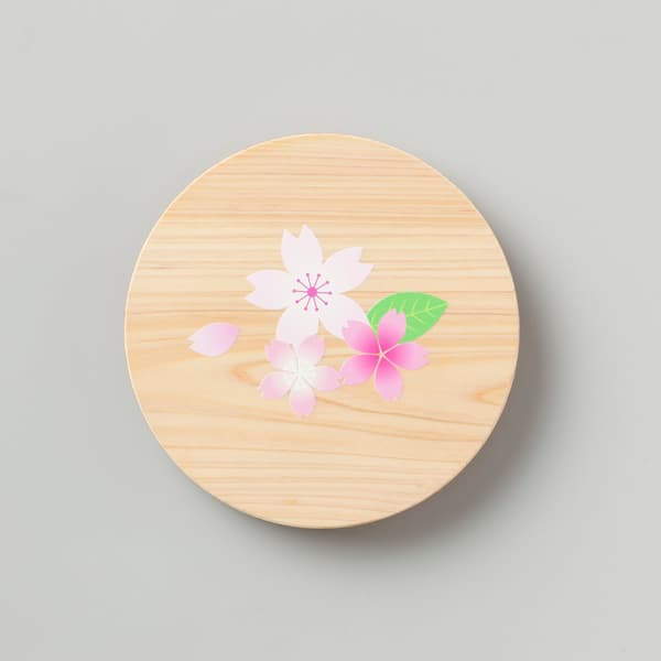 仅带有樱花图案的封底