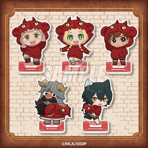 Premio B: Juego de figuras acrílicas (los 5 diseños)