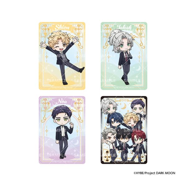 Dark Moon: The Blood Altar holographic clear card design