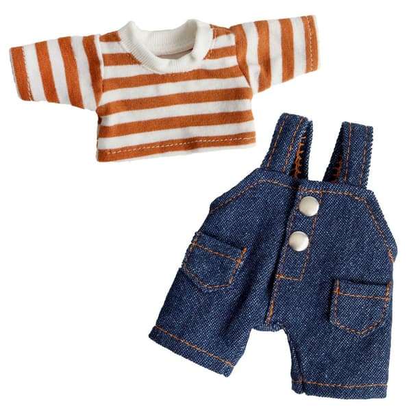 TB Denim Overalls 26 outfit set