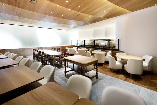 Interior of cucina del NABUCCO with its open kitchen