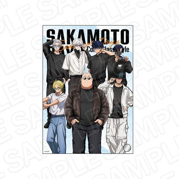 Mini arte acrílico de SAKAMOTO DAYS versión Color Glass