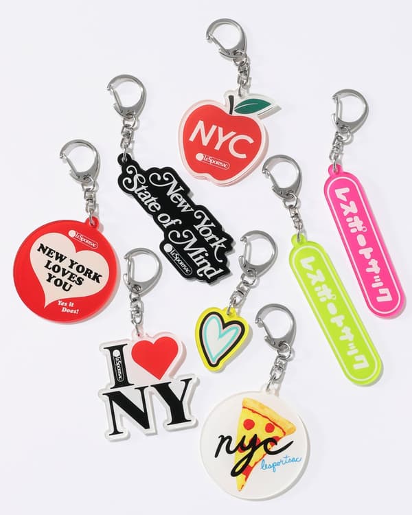 Charm akrilik, 8 desain