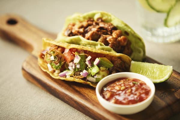 Tacos made with carefully chosen ingredients and dough (image)