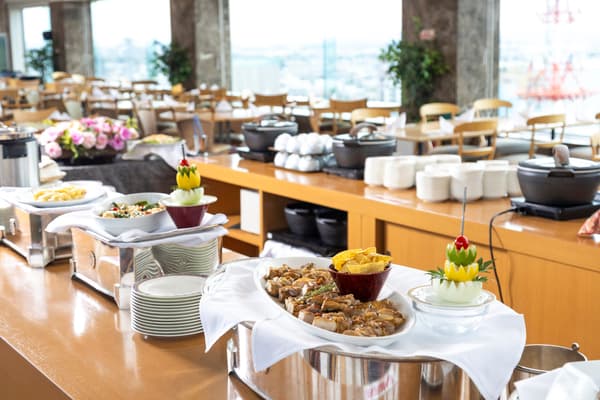 Buffet spread