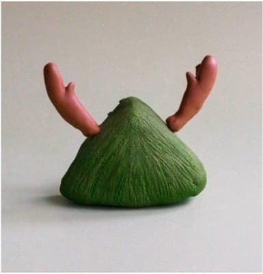 Rosquilla de colaboración especial con forma de árbol