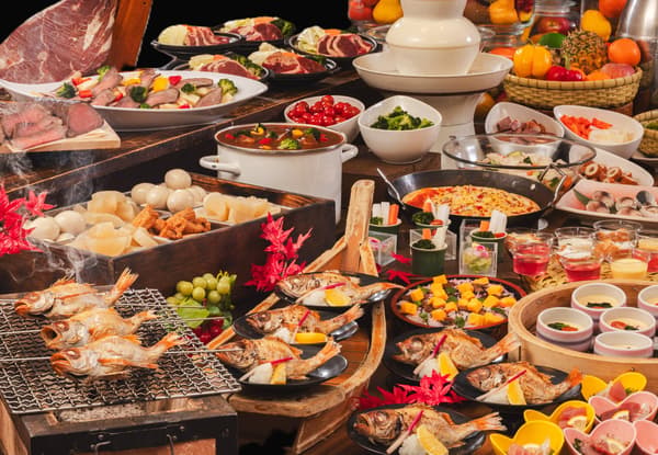 Autumn Hiruzen Kogen Buffet