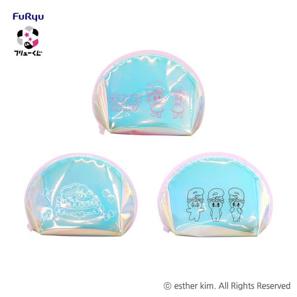 Hadiah D: Kantung Aurora (3 desain, bisa dipilih / sekitar 16 cm masing-masing)