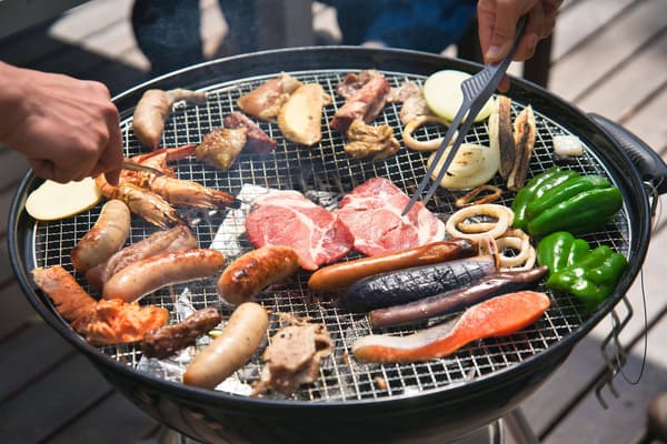 BBQ food at Wood Design Park Kyoto-Sai-