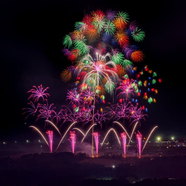 世界级的烟花表演