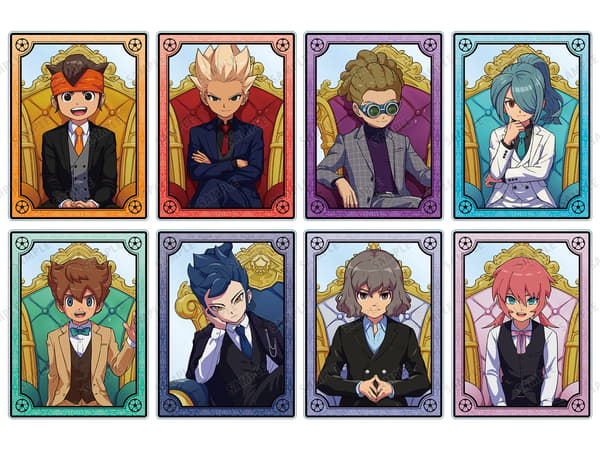 Inazuma Eleven: Victory Road Throne ver. trading acrylic cards