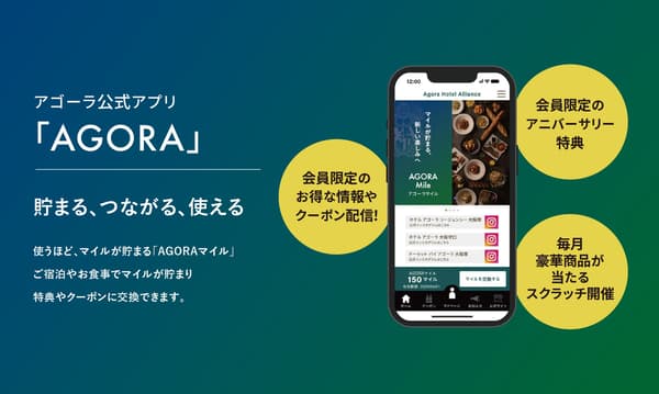 AGORA Miles — สะสม เชื่อมต่อ และใช้คะแนนจากการรับประทานอาหารและเข้าพักในโรงแรม