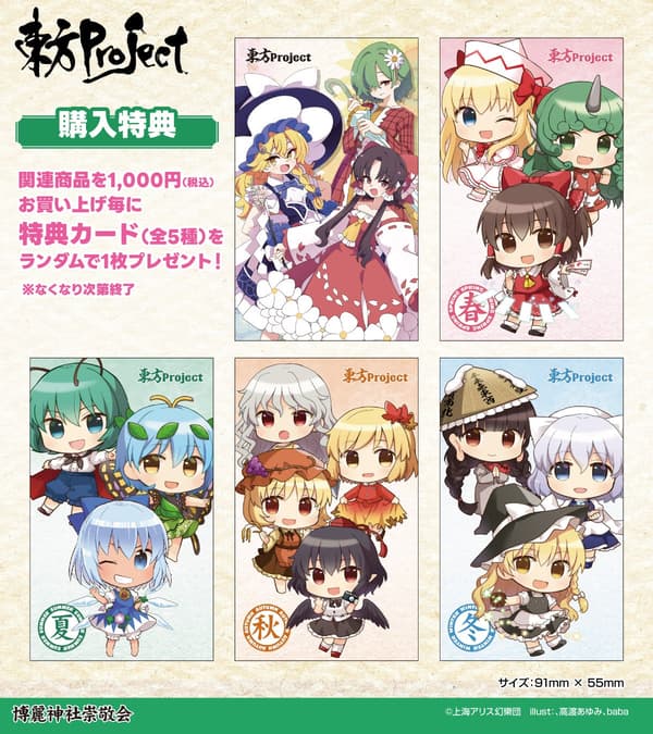 Merchandise lineup detail