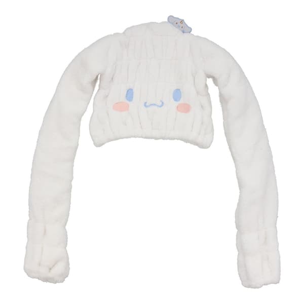 三麗鷗角色髮乾帽 - 肉桂狗款（佩戴示範）