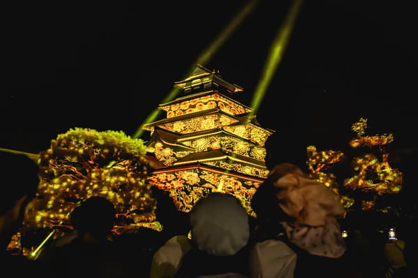 Projection Mapping del Castillo de Tsuruga 2025
