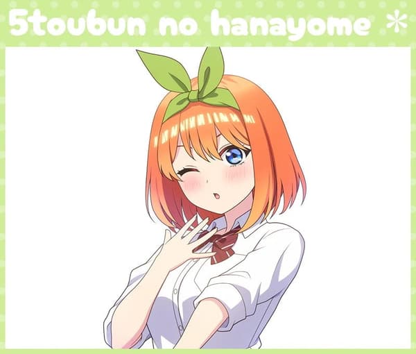 Yotsuba's energetic wink