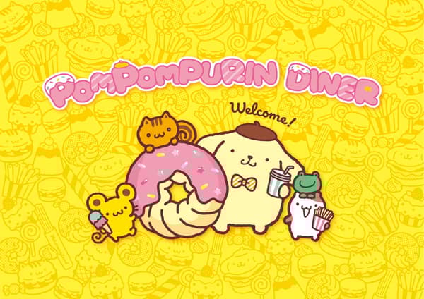 POMPOMPURIN DINER interior visual