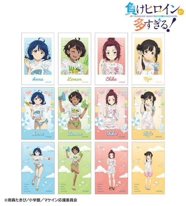 Beach Date Ver. Trading Illustration Cards