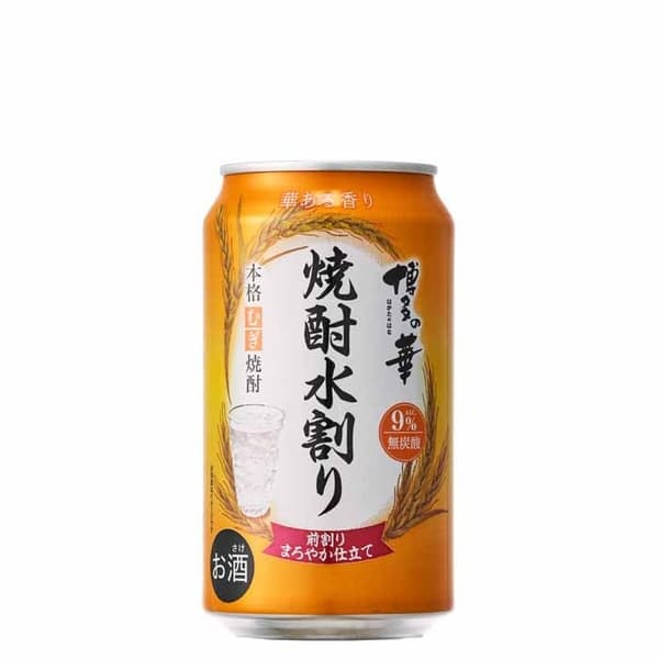 Kaleng Hakata no Hana Mugi Shochu Mizuwari