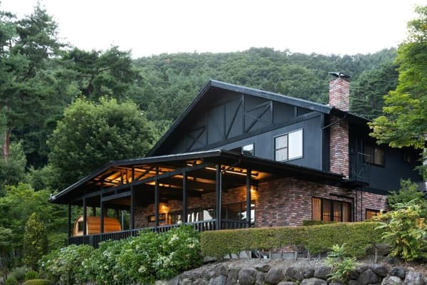 河口湖乡村小屋Ban酒店外观