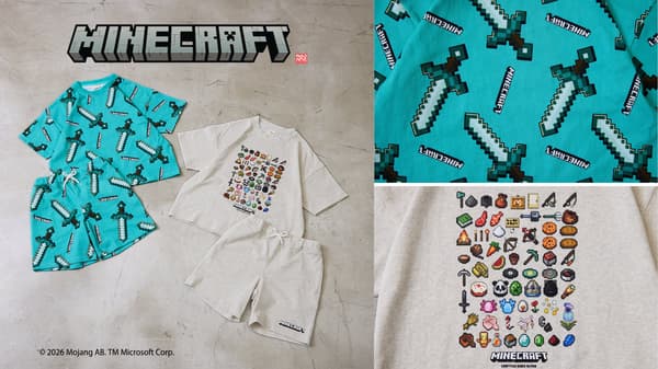 Minecraft apparel collection by Fluffy BROTHERS