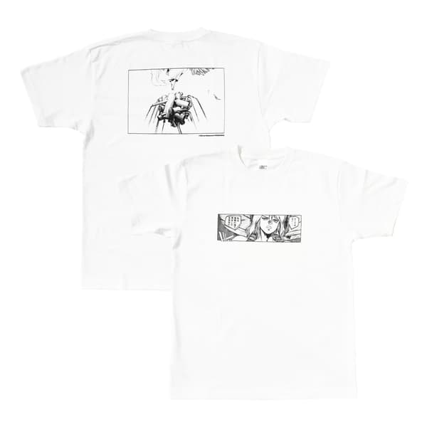 티셔츠 / 화이트 — 공각기동대 B (인형사) — 예정 가격: 5,500엔(세금 포함)