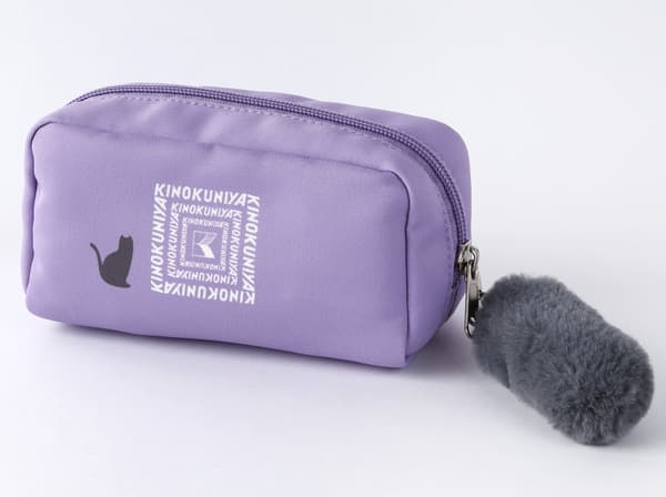 背面 - 貓咪甜點小袋（淡紫色）