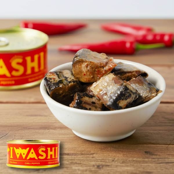 北海道沙丁鱼酱油渍（辣椒味）