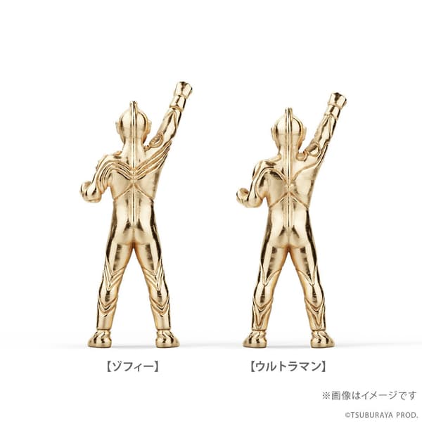 Ultra 6 Brothers 18K Gold Mini Figures
