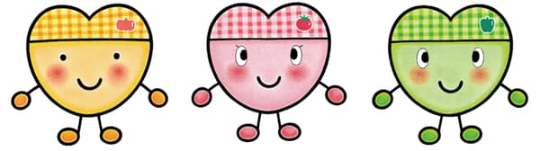 Vege Heart characters