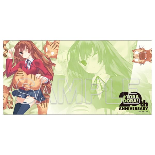 Toradora! 20th Anniversary Desk Mat featuring Taiga