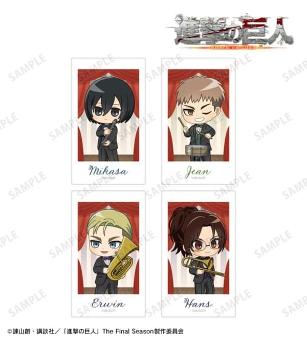Set 4 Ani-Frame Chibi Character Jazz Ver. (2)