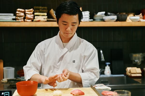 Sushi BOSE en 楽㐂 de Toranomon