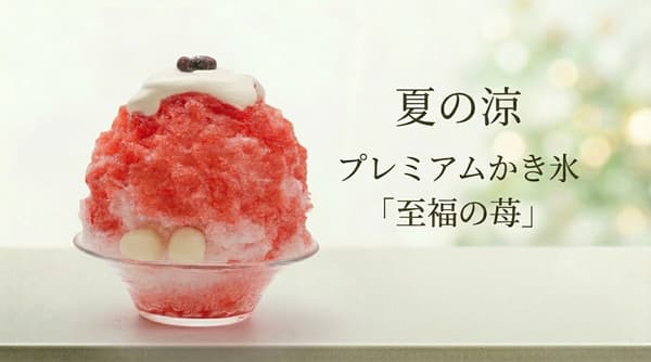 프리미엄 빙수 진한 말차