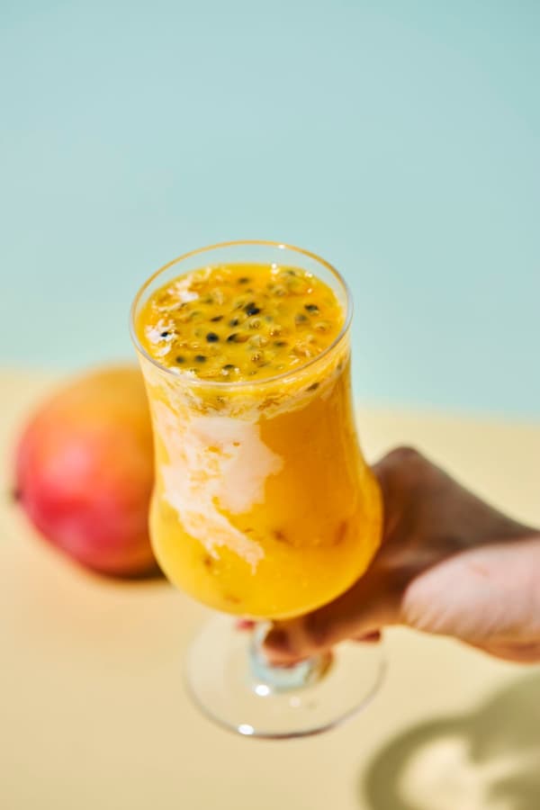 Fruit Shop Smoothie with mango and passion fruit