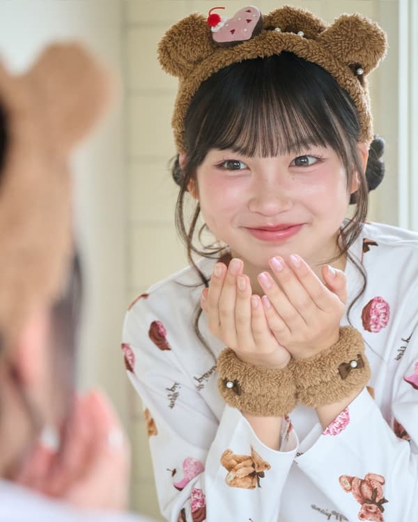 Sweets Bear Print Room Wear Set