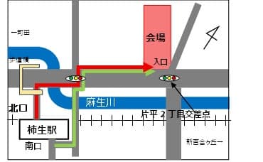 Mapa de acceso