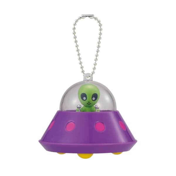 Cosmic Friends UFO Light Mascot Charm