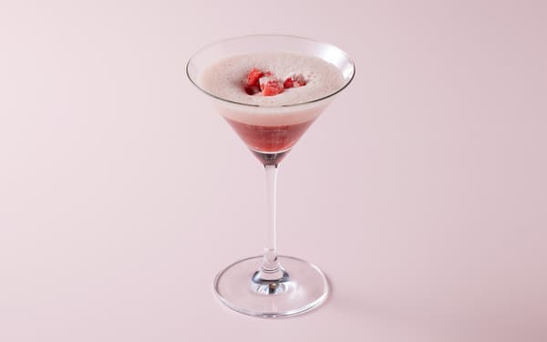 草莓茶莫克无酒精鸡尾酒